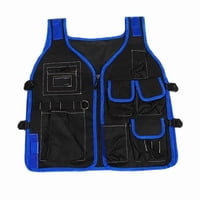 Ioensy - Chaleco De Herramientas Con Múltiples Bolsillos Para Carpinteros, Fontaneros Domésticos, Mujeres, Ala Roja