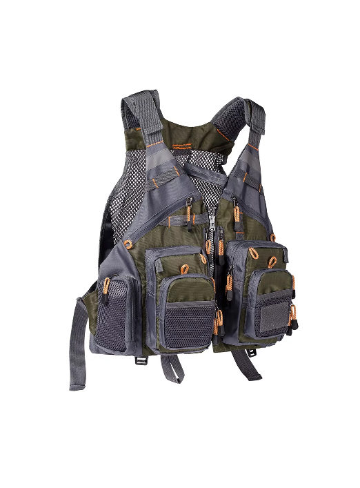 Genérico - Chaleco Reflectante Con Bolsillos Talla Estándar (S-Xl), Adulto, Verde