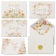 thumbnail image 1 of Tarjetas de agradecimiento Tribetots 100 florales 10 x 15 cm con sobres, 1 of 7