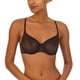 thumbnail image 1 of Bralette DKNY Modern Lace Racerback para mujer, color Java, XL, 1 of 1