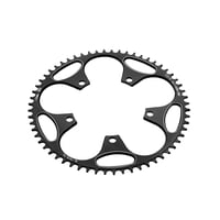 Magideal - 130Bcd Bicicleta Estrecha Cadena Ancha Piñón Accesorios De Fácil Instalación, Reemplazo, Cadena De Bicicleta Redonda Cadena De Bicicleta Para Biciclet 52T