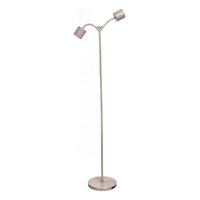 Genérico - Lámpara Pie Ajustable Led Ondas Dinámicas Doble Cabezal