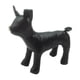 thumbnail image 1 of 1 Maniquí de Perro, Posición de piezaza, Modelo de material cuero PU para Exhibir Ropa para Perros, Collares, Ropa, Suministros para Tiendas de Mascotas , Negro S, Perro, 1 of 5