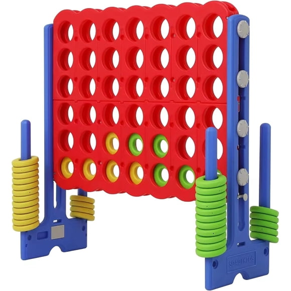 Juego Gigante 4 en Línea Altura Ajustable Plástico 92x84 cm