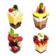 thumbnail image 5 of 50 Set De Vasos Shot Postres Con Tapa 50 Cucharas Acrílico Transparente 046, 5 of 10