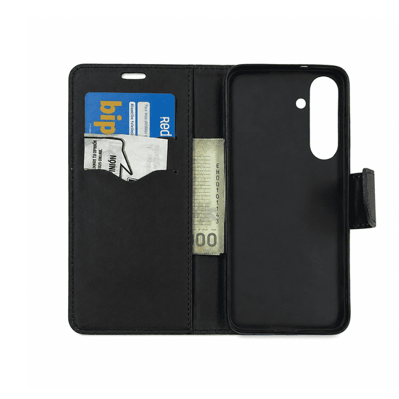 Carcasa Agenda Flip Cover Para Samsung S25 FE Negro