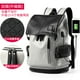 thumbnail image 1 of Men Leather Backpack Travel Multi Male Mochila Fashion Large Capacity For Boy 15.6" Laptop School Bag College Style Women, 1 of 3
