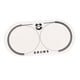 thumbnail image 3 of Parche De Batería Doble De 1 Pieza Para Accesorios De Almohadillas Antideslizantes, Blanco, 3 of 5