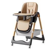 Genérica - Silla De Comer Bebé Con Respaldo Reclinable