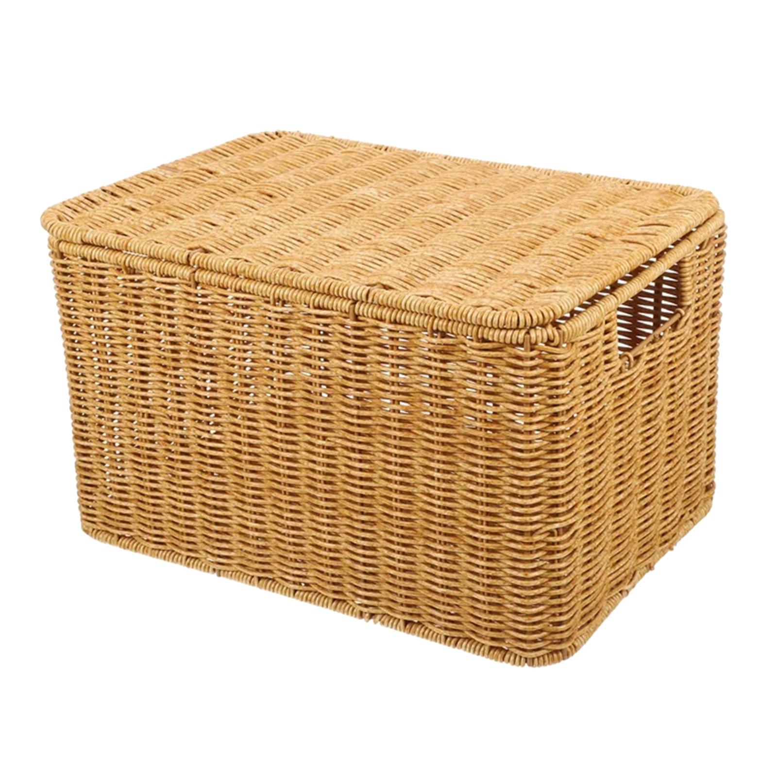 Bothyi - Cesta Organizadora De Artículos Diversos Con Asa Japonesa Para Despensa, Gabinete De Hogar S