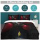 thumbnail image 5 of Pennywise Bedding Set Duvet Cover Comfortable and Lightweight Cartoon Bedding 3 Piece Bed Set, 5 of 5