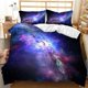 thumbnail image 1 of Space Collection3 Quilt Duvet Cover Set Bed Linen Bedding Comforter Cover 3-Piece Bedding Set, 1 of 5