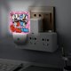 thumbnail image 5 of Cuphead Luz nocturna LED con sensor de anochecer a amanecer para dormitorio, baño, pasillo, escaleras - Lámpara LED nocturna de enchufe, 0.5W - 1 pieza, 5 of 6