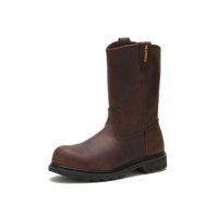 Construction Boot Cat Revolver Sin Cordones Con Punta De Acero Para Hombre