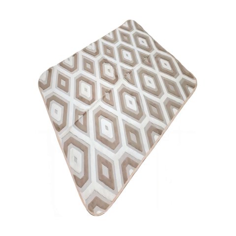 Genérico - Alfombra 150X200 Cm Texturizada Con Diseno F3