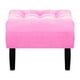 thumbnail image 5 of Sofa Retro 3c + 2 Pouf Felpa 00 Rosado, 5 of 6