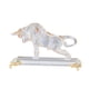 thumbnail image 1 of Estatuilla De Toro De Cristal Portátil, Estatua Artística Para Estantería, Tienda, Sala De Estar C, 1 of 5