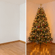 thumbnail image 5 of Arbol Navidad Artificial Frondoso 150cm Base Metal Navideño, 5 of 9