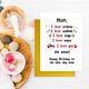 thumbnail image 2 of Tarjeta de cumpleaños RUALOVE Cute Dog Mom con sobre y bolsa, 2 of 7