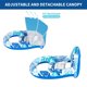 thumbnail image 4 of Tumbona hinchable Pool Floats Grand XL con toldo para adultos, 4 of 6