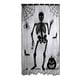 thumbnail image 1 of Cortina De Puerta De Halloween Cortina De Ventana Para Suministros De Decoración De Entrada Esqueleto, 1 of 5