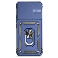 Estuche Gangxun Para Xiaomi Redmi Note 13 Pro 4G, Soporte Giratorio 360°, Estilo Mecánico Y Magnético