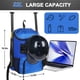 thumbnail image 4 of Bolso Deportivo GRANDUP para Equipamiento de Béisbol Azul 50x34x22 cm, 4 of 7