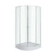 thumbnail image 1 of Cabina ducha Shower Curvo 80 x 80 x 192 cm Blanco, 1 of 4