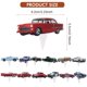 thumbnail image 2 of Cupcake Toppers Vintage Car 24 piezas, coche vintage y clásico, 2 of 6