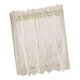 thumbnail image 1 of Niveles De Cenefa De Cortina Transparente De Gasa De Ventana De Encaje Bordado Niveles 74 * 61 Cm Cremoso, 1 of 5