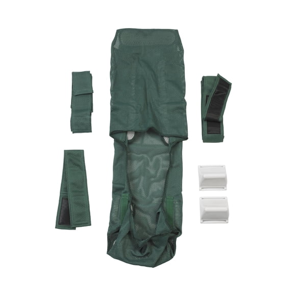 Tela suave para sistema de baño pediátrico Otter Green Medium