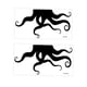thumbnail image 3 of 2 Piezas De Pegatinas De Halloween Para Inodoro, Pegatinas De Pared Para Ventana, Cocina, Baño, Pulpo Negro, 3 of 5