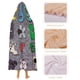 thumbnail image 4 of Manta Capa Con Capucha Desmarcar Leyenda Del Alfabeto 100x130cm, 4 of 6