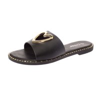 Sandalia Negro Vía Franca