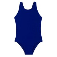 Samia - Traje De Baño Deportivo De Niña Azul 2