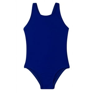 Samia - Traje De Baño Deportivo De Niña Azul 2