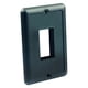 thumbnail image 1 of Placa de interruptores JR Products 14045 negra individual, 1 of 1
