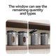 thumbnail image 4 of Bote de café Veken hermético de acero inoxidable, 650 ml, gris, 4 of 7