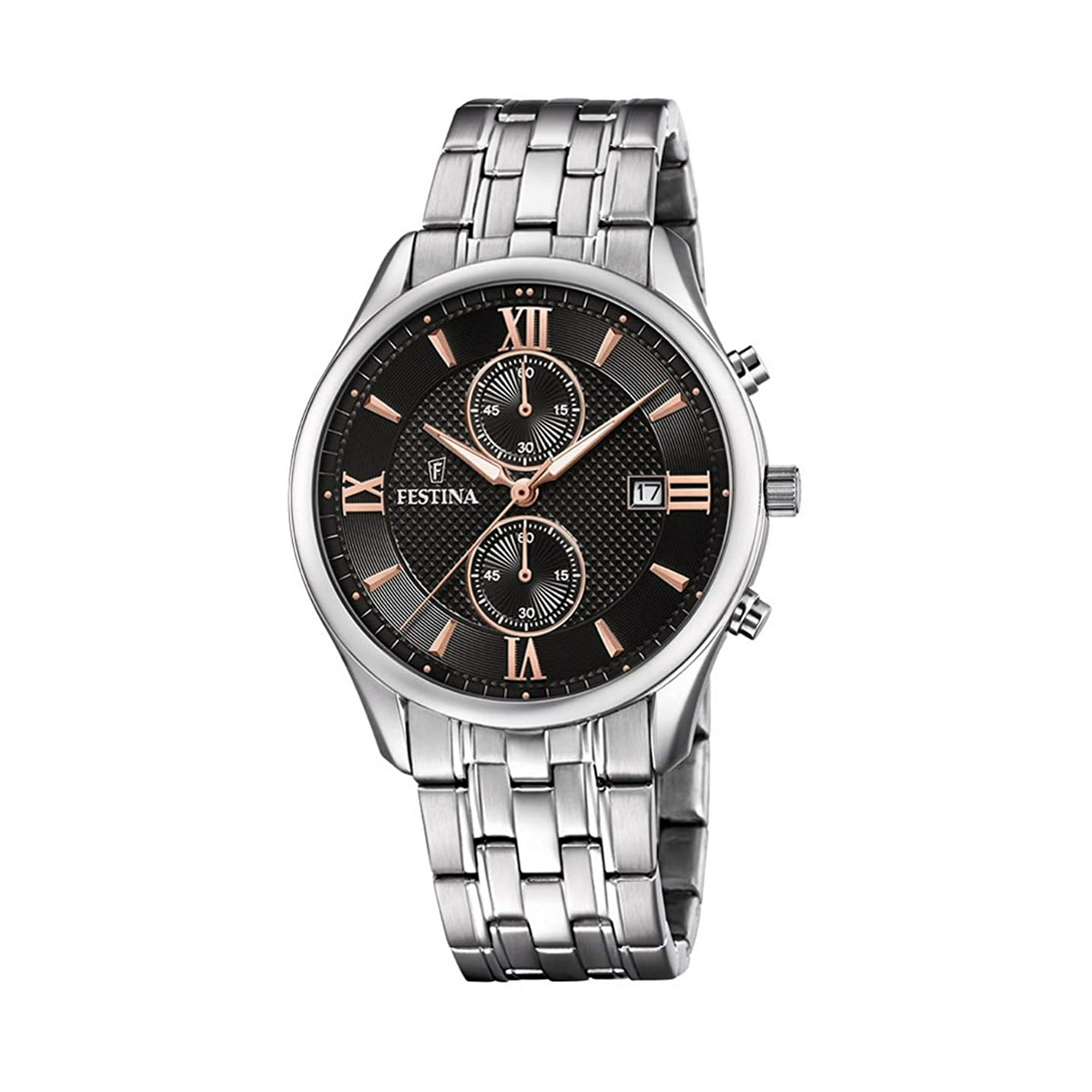 Reloj F6854/7 Festina Plateado Hombre Retro