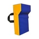 thumbnail image 4 of Escudo De Fútbol Con Cu?a, Regalo Portátil Para Competición, Entrenamiento Al Aire Libre, Azul, Amarillo, Para Ni?os, 4 of 5