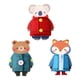 thumbnail image 1 of Juego De 3 Piezas Para Desarrollar La Motricidad Fina En Niños Pequeños: Accesorio Para Disfrazar Animales, 1 of 5