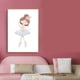 thumbnail image 5 of Póster nórdico de princesa de ballet para guardería, unicornio, arte de pared, pintura en lienzo, cisne, imágenes de pared para habitación infantil., 5 of 5