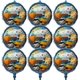 thumbnail image 1 of Juego de globos de aluminio Mighty Mojo Octonauts, paquete de 5 unidades, fiesta infantil, 1 of 2