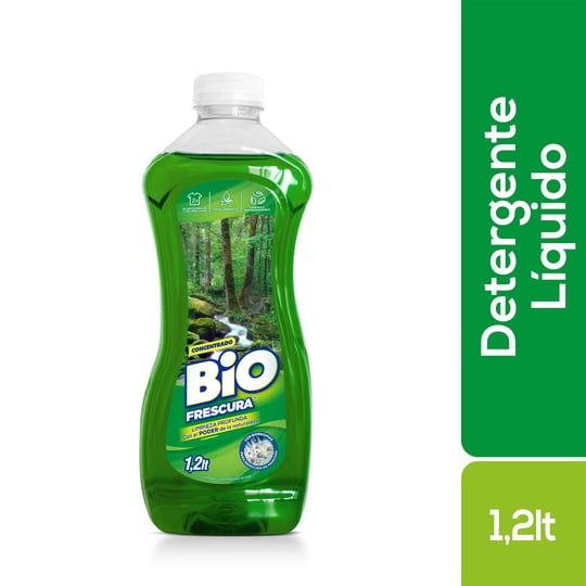 Detergente Líquido Bio Frescura Bosque Nativo Botella