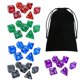 thumbnail image 1 of 35 Dados Poliédricos Con Bolsa De Almacenamiento De Juguete Para Juegos De Mesa, Fiestas, Estilo E, 1 of 5