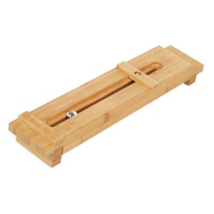 Magideal - Soporte Ajustable Para Piedra De Afilar, Puente Para Fregadero, Soporte Para Piedra De Afilar, Fregadero De Cocina, Madera De Bambú, Ajustable, Extens