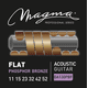 thumbnail image 1 of Set Cuerdas Guitarra Acustica Flat GA130PBF Magma, 1 of 2
