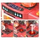 thumbnail image 5 of Cocina de Juguete Grande Para Niños 95 Cm Agua Vapor Sonido rojo, 5 of 8