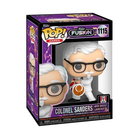 Figura De Vinilo Funko Pop Fusion Coronel Sanders 9,5 Cm