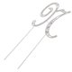 thumbnail image 3 of alfabeto n carta diamante cake topper cumplea?os boda aniversario decoración, 3 of 5
